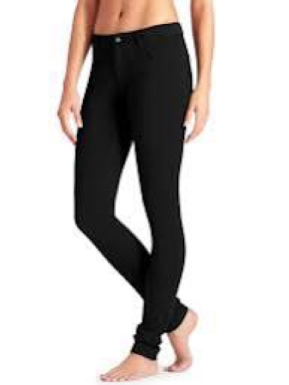 Athleta Black Ponte Skinny Pants